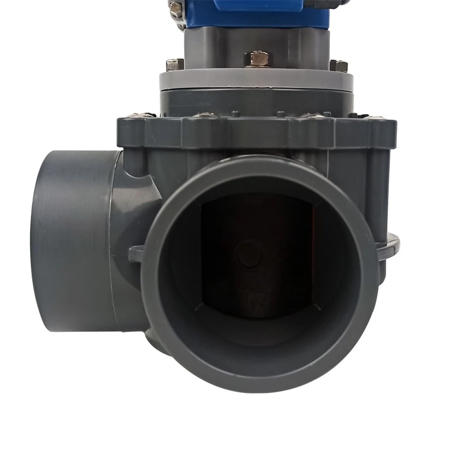 Electric Actuated Pvc 3way Tuya Wireless Valve